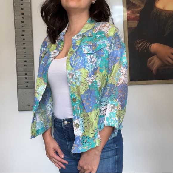 Ruby Rd Petite blazer size 12p - Picture 5 of 9